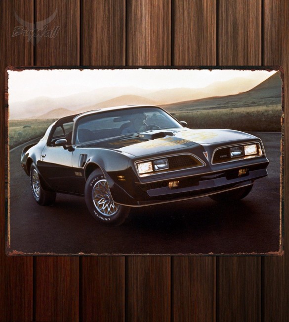 Металлическая табличка Pontiac Firebird Trans Am 550 Металлическая табличка Pontiac Firebird Trans Am 550